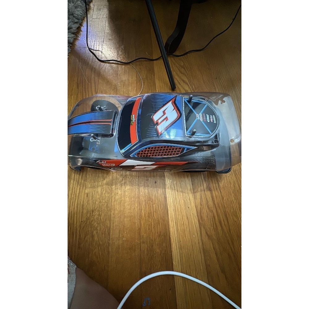 Maisto Tech RC Race Car Black Blue Orange 3 Radio Control Vehicle- CAR ONLY